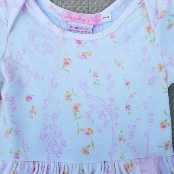 BABY NAY Everyday Boutique Dress Romper 2T 24 Mos - Picture 6 of 7